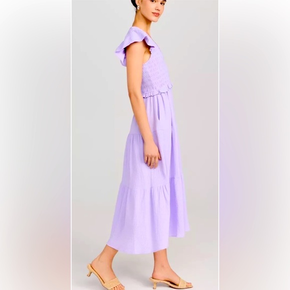Tuckernuck O.P.T Phoebe Dress - lilac. S. NWT - Picture 3 of 7
